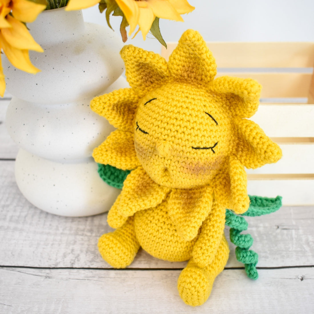 Sunflower Baby - Free Crochet Pattern