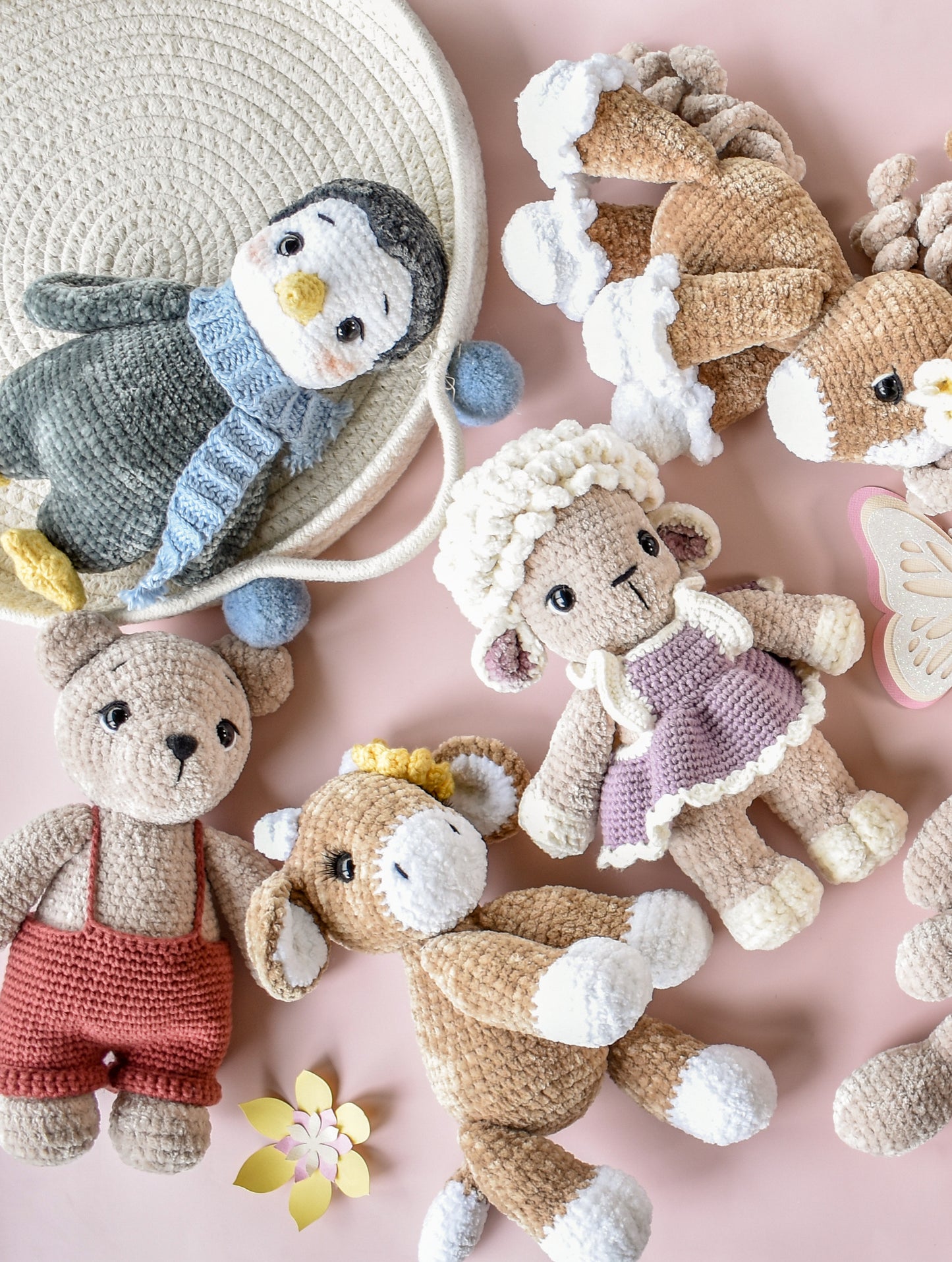 Fluffy Amigurumi Animals Book