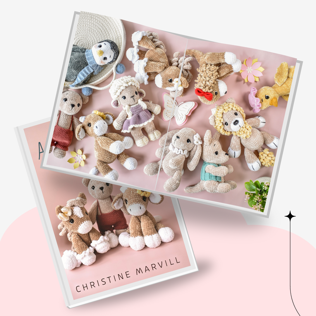 Fluffy Amigurumi Animals eBook