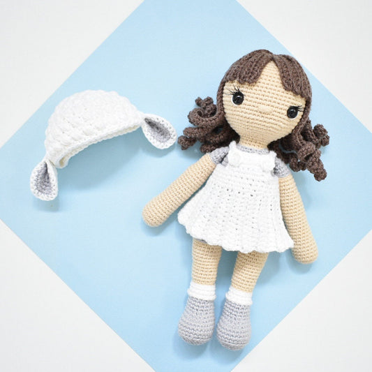 CROCHET PATTERN - Lulu the Lamb Child