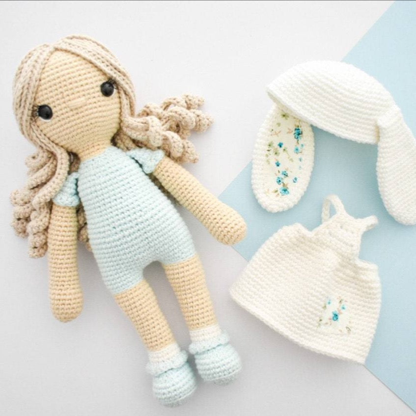 CROCHET PATTERN - Bonnie the Bunny Doll