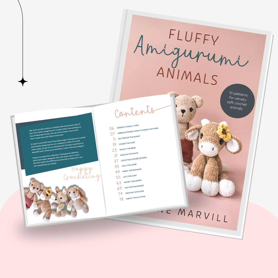 Fluffy Amigurumi Animals eBook