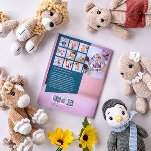 Fluffy Amigurumi Animals Book